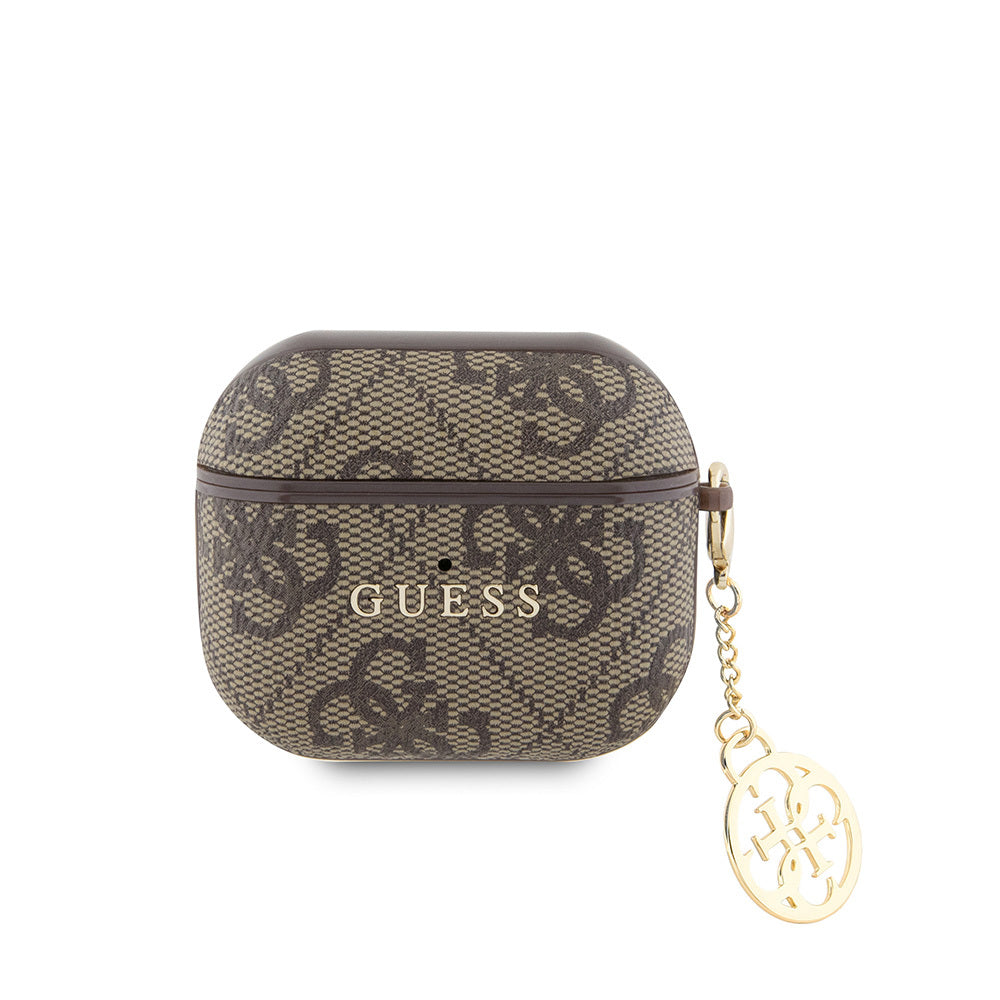 Guess Airpods 3.Nesil Orjinal Lisanslı PU Deri 4G Desenli 4G Sade Askılı Kılıf Guess Airpods 3.Nesil Orjinal Lisanslı PU Deri 4G Desenli 4G Sade Askılı Kılıf